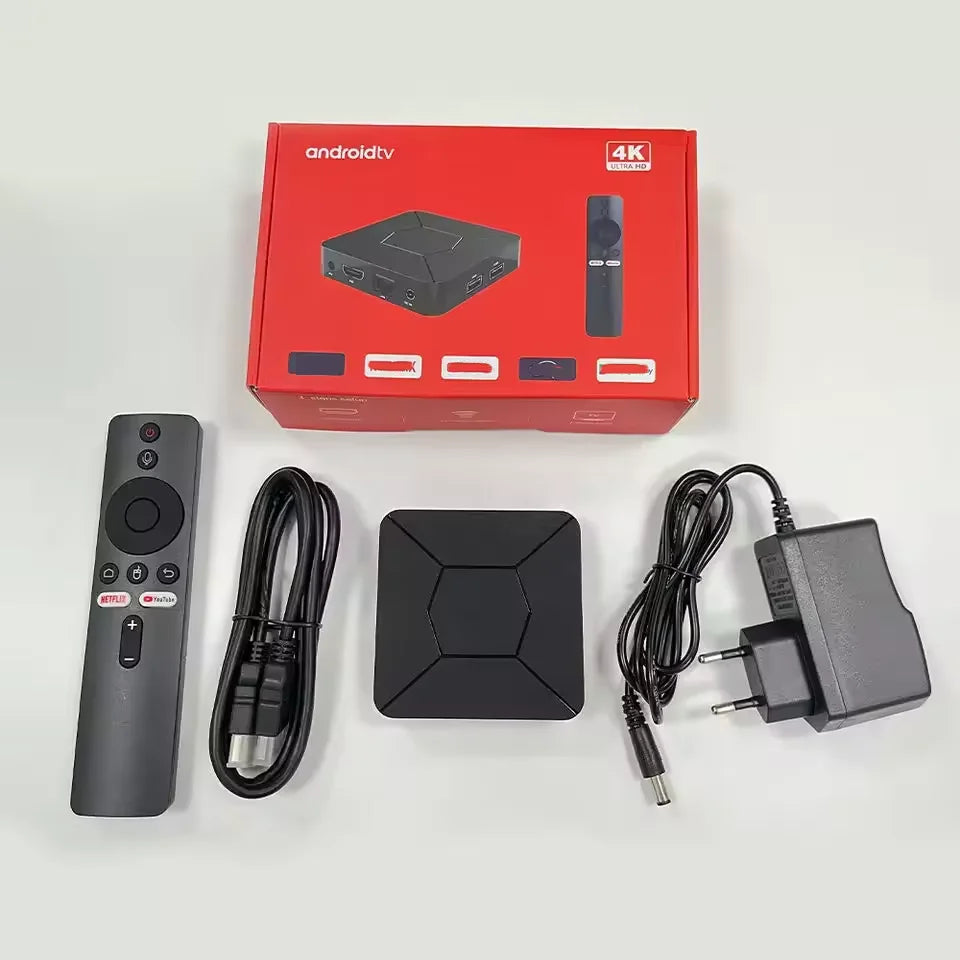 Box Android TV Q5 4K – Allwinner H313 Quad Core, Dual WiFi 2.4G/5G, Android 10