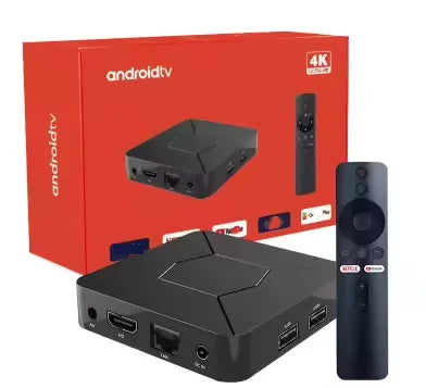 Box Android TV Q5 4K – Allwinner H313 Quad Core, Dual WiFi 2.4G/5G, Android 10