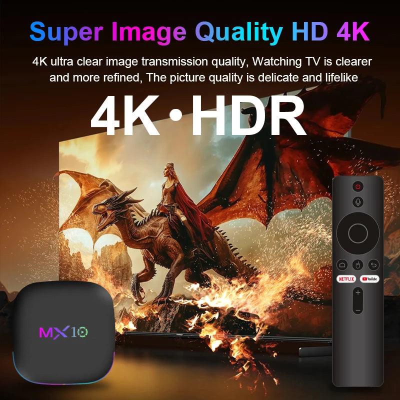 Android16 Smart Home Theater TV Box AllwinnerH313 Google Assistant Netflix Streaming BluetoothMedia Player 8G128G 2.4G5G Wifi Z4